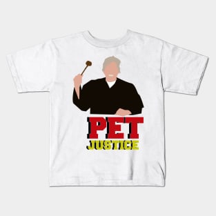 Gary Busey. Pet Judge. Pet Justice Kids T-Shirt